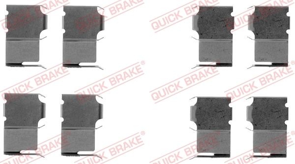 Ford Accessoireset, schijfremblok