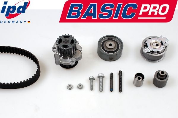 Audi Waterpomp + distributieriem set IPD BASIC-PRO