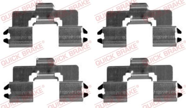 Mazda Accessoireset, schijfremblok