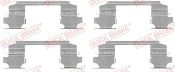 Nissan Accessoireset, schijfremblok