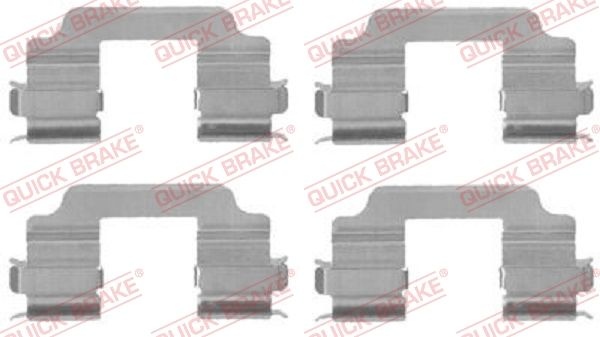 Opel Accessoireset, schijfremblok