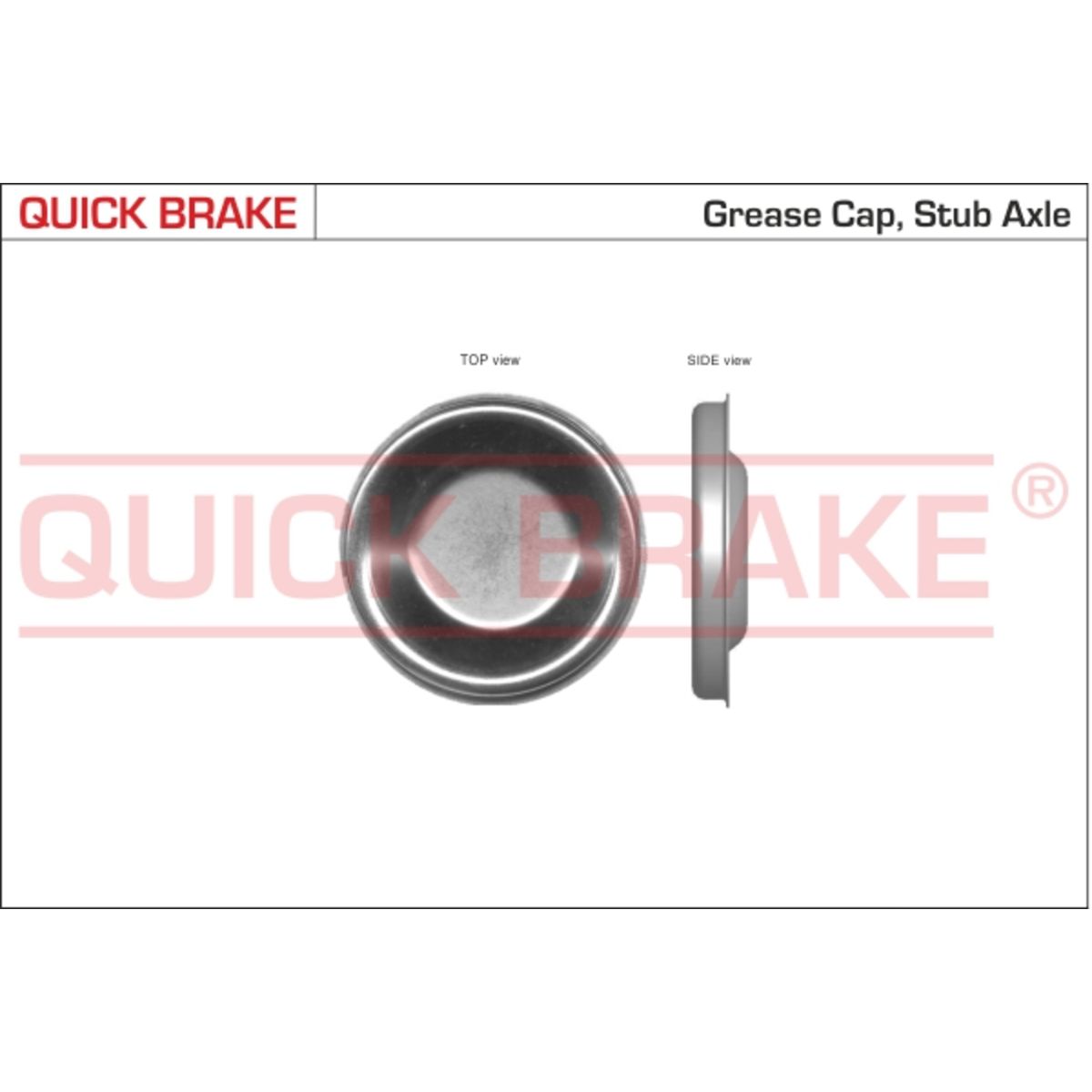 Quick Brake Verzegelende/beschermende kap  9826