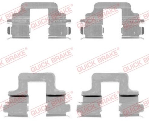 Ford Accessoireset, schijfremblok