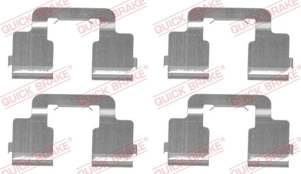 Citroen Accessoireset, schijfremblok