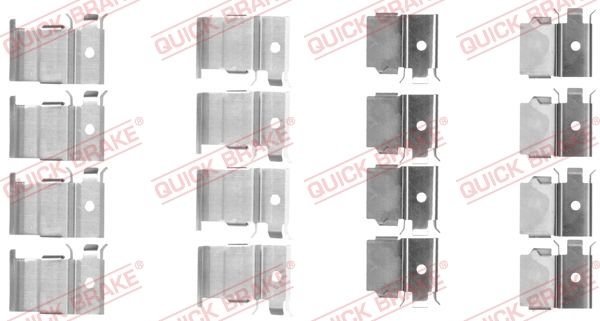 Mitsubishi Accessoireset, schijfremblok