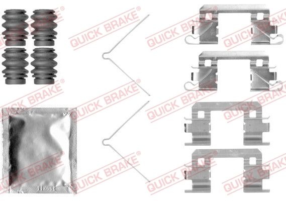 Honda Accessoireset, schijfremblok