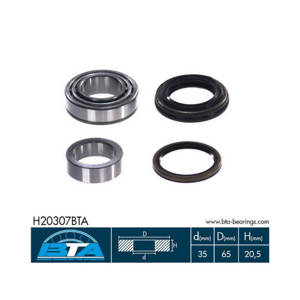 Bta Wiellagerset  H20307