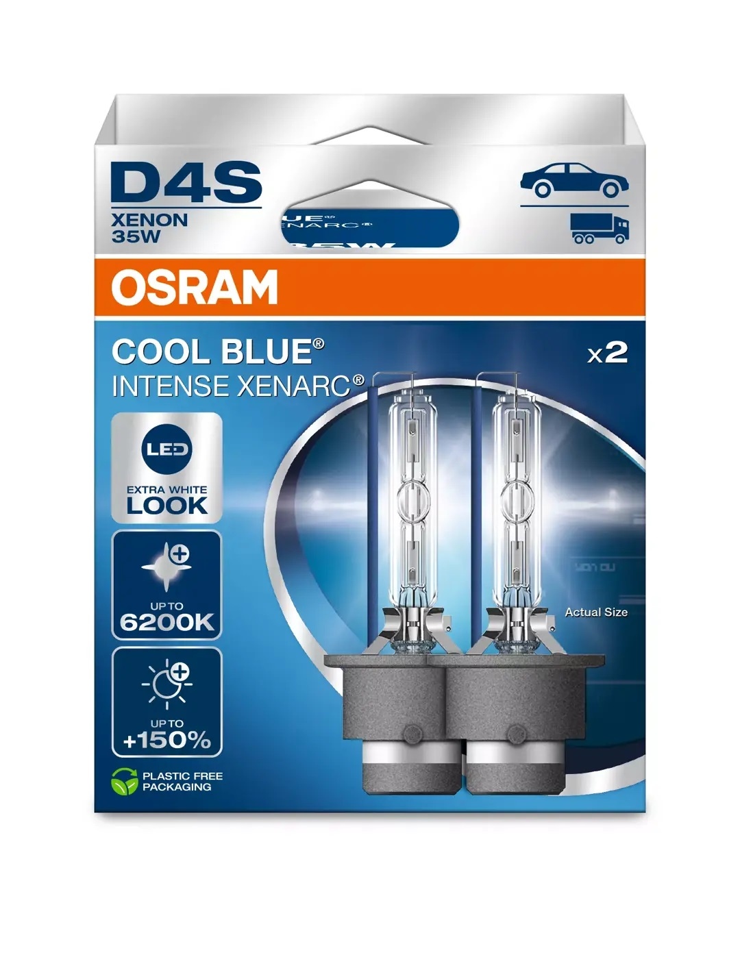 Honda Osram Xenarc Cool Blue Intense NextGen 12V D4S - 2 stuks