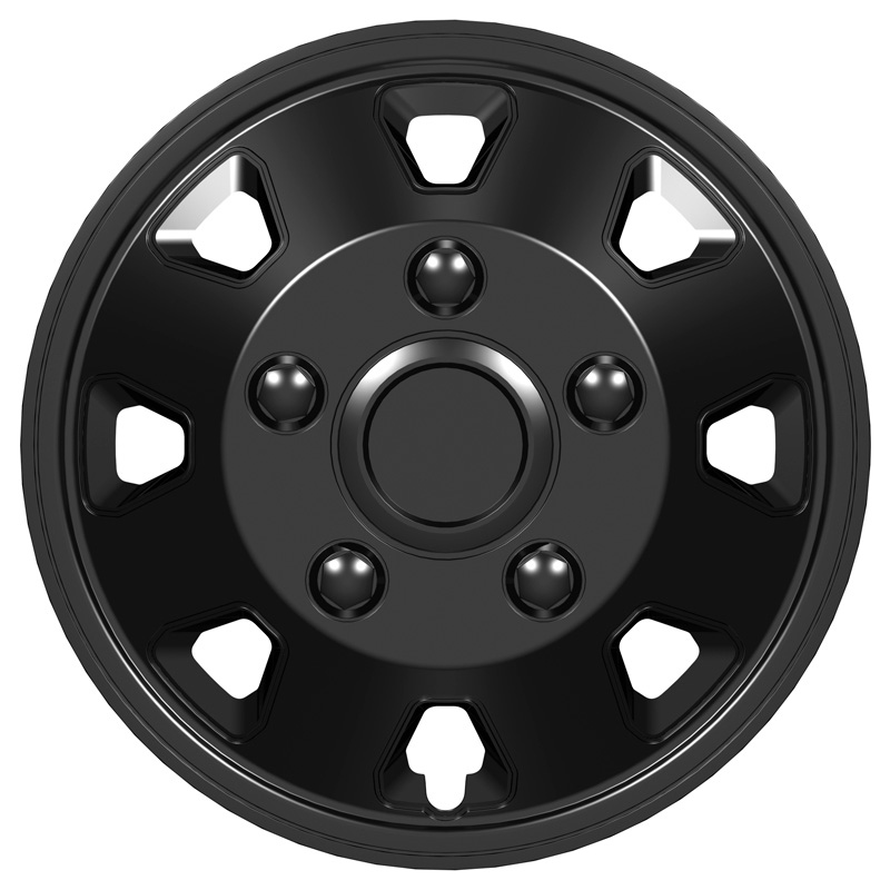 AutoStyle Wieldoppenset Utah II 14-inch zwart (Bolle Velgen)