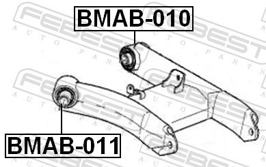 Bmw Draagarmrubber