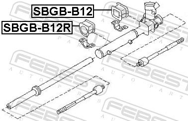 Subaru Ophanging, stuurhuis