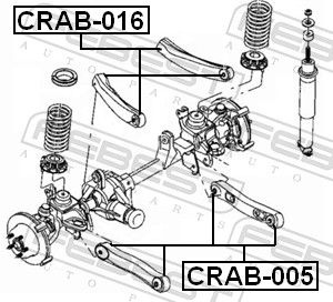 Jeep Draagarmrubber