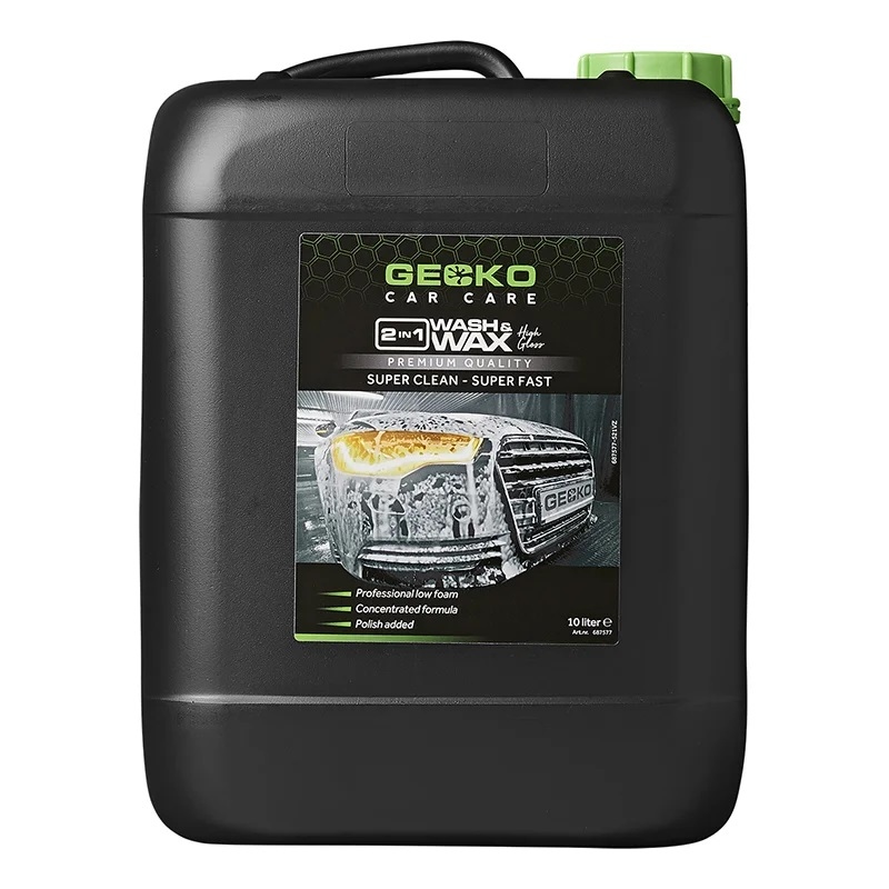 Gecko Car Care Gecko Shampoo & Glans 10L