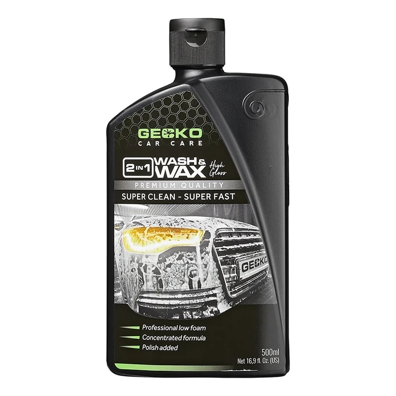 Gecko Car Care Gecko Shampoo & Glans 500ml
