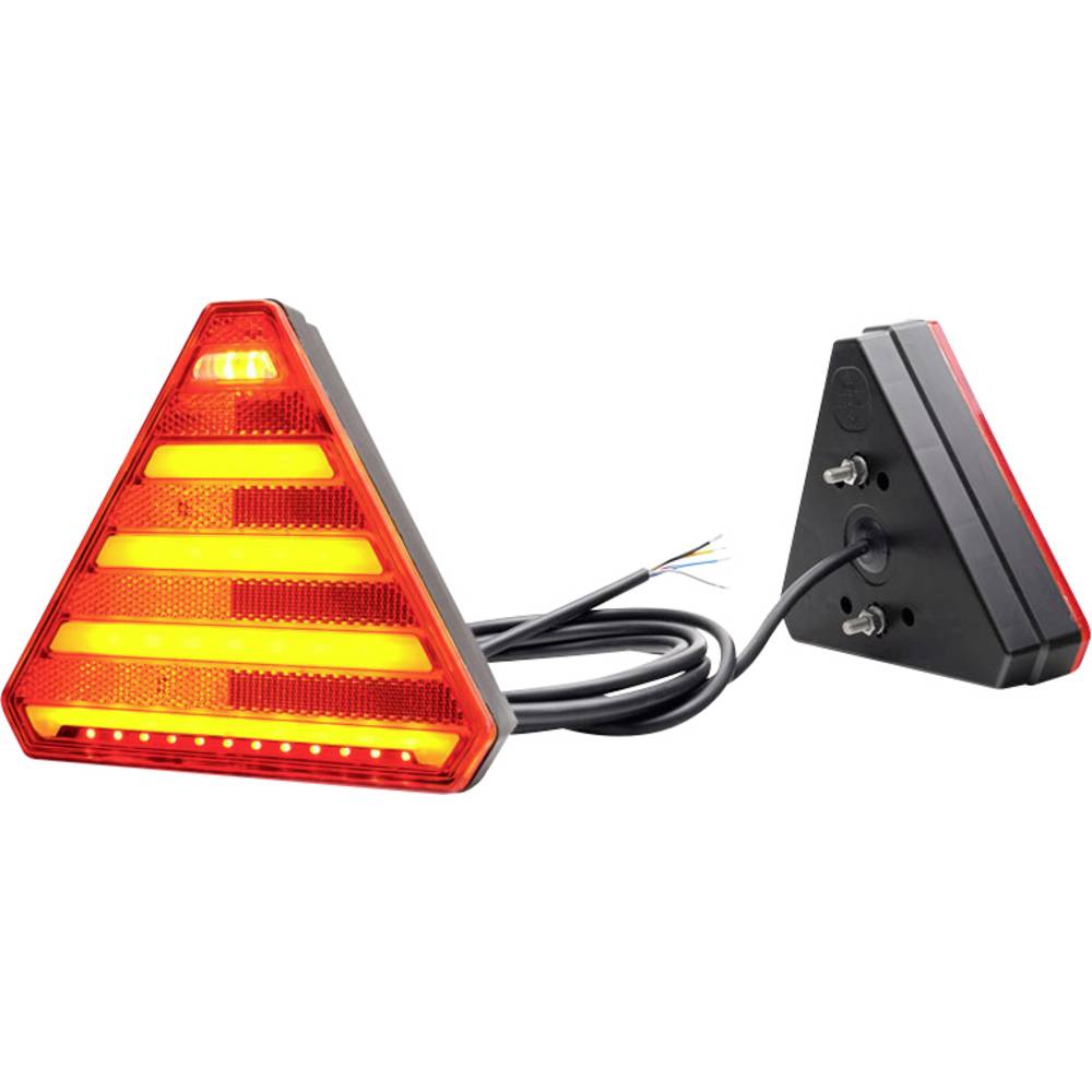 WAS Aanhangerachterlicht Open kabeleinden Knipperlicht, Remlicht, Achterlicht, Mistachterlicht, Reflector Links 12 V/DC, 24 V/DC