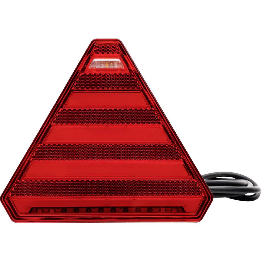 WAS Aanhangerachterlicht Multipoint Knipperlicht, Remlicht, Achterlicht, Mistachterlicht, Reflector Links 12 V/DC, 24 V/DC