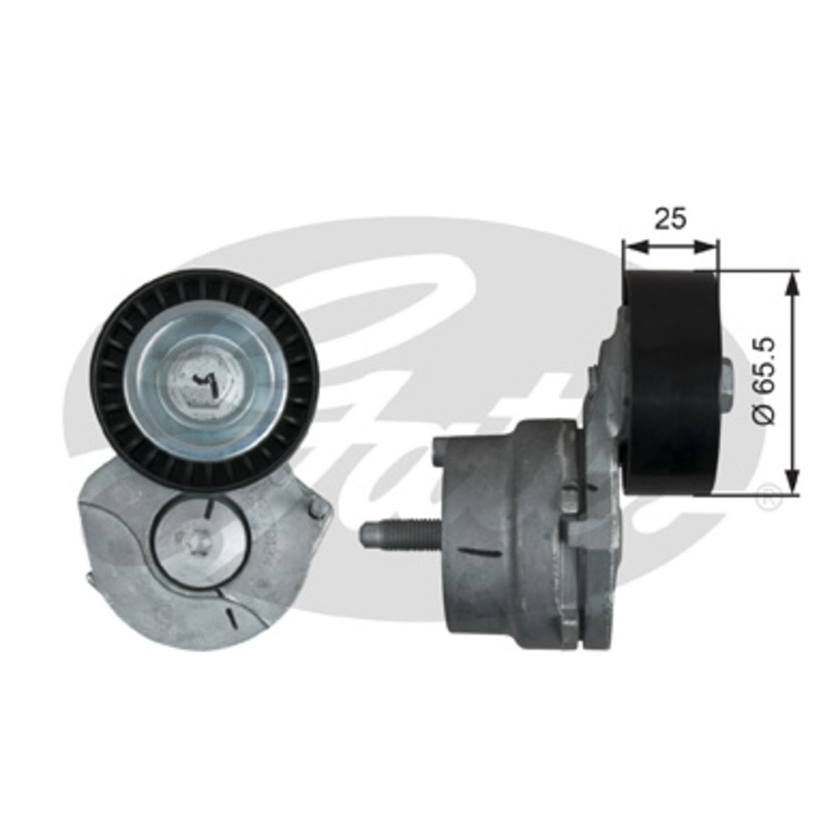 Gates Spanpoelie, V-riem  T39205