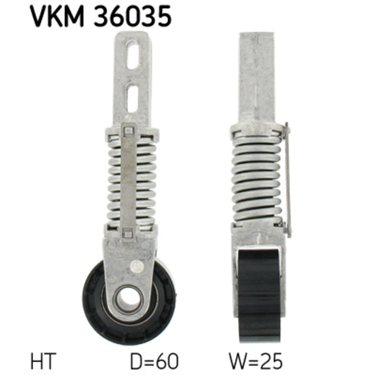 SKF Spanpoelie, V-riem  VKM 36035