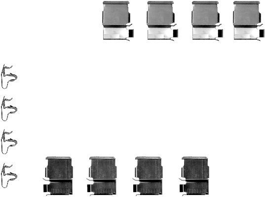 Hyundai Accessoireset, schijfremblok