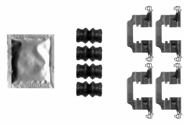 Mitsubishi Accessoireset, schijfremblok