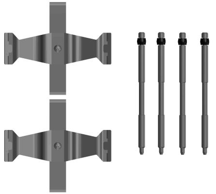 Alpina Accessoireset, schijfremblok