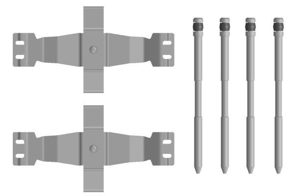 Tesla Accessoireset, schijfremblok