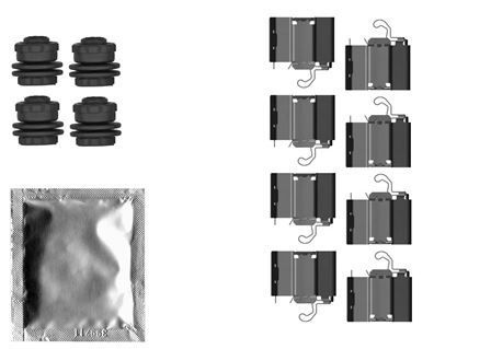 Abarth Accessoireset, schijfremblok