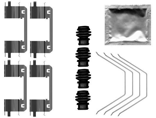 Honda Accessoireset, schijfremblok
