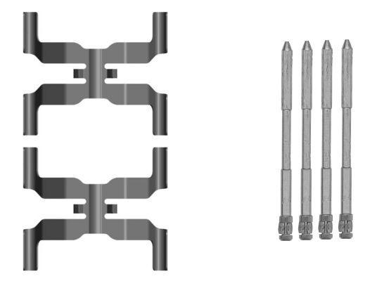 Jaguar Accessoireset, schijfremblok