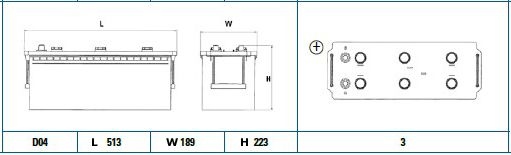 Fiat Exide Accu StartPRO EG1403