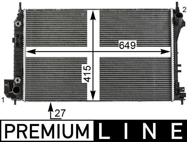Cadillac Radiateur