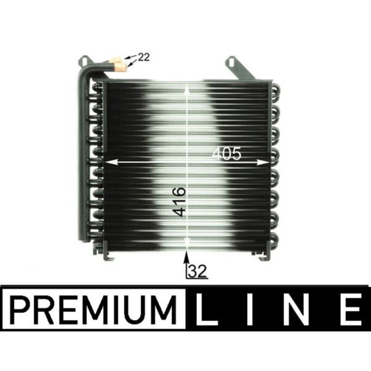 Mahle Olie radiator, motorolie   CLC 35 000P
