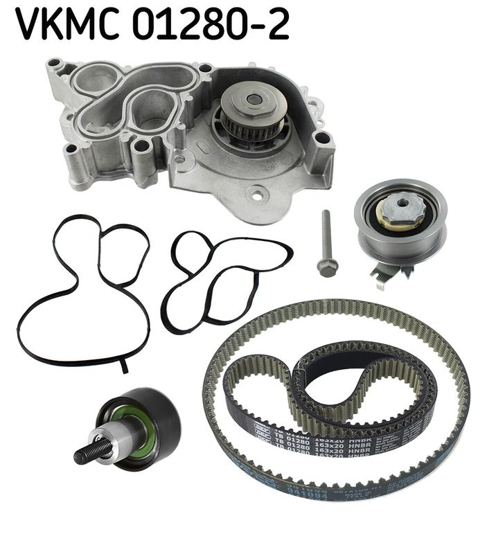 Audi Waterpomp + distributieriem set