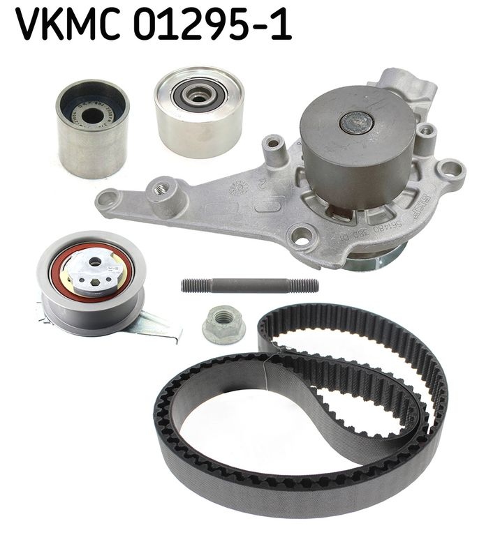 Audi Waterpomp + distributieriem set