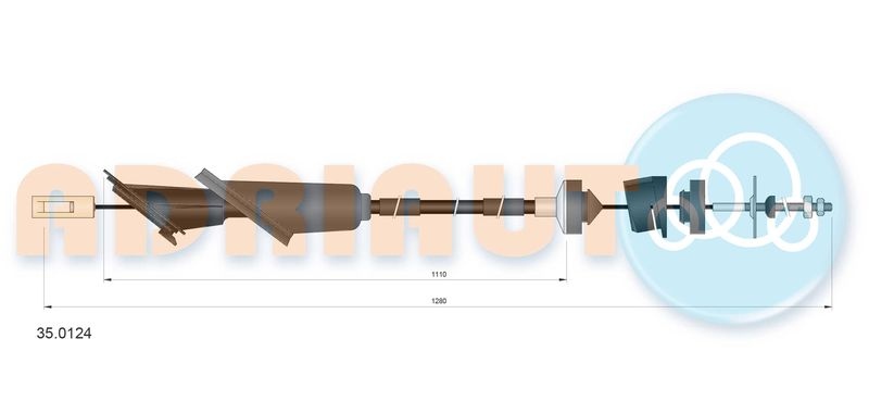 Peugeot Koppelingkabel