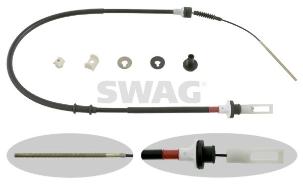Fiat koppelingstrekkabel