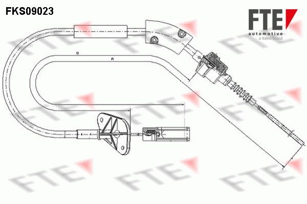 Fiat Koppelingkabel