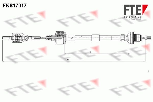 Opel Koppelingkabel