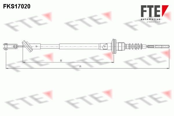 Chevrolet Fte Koppelingskabel