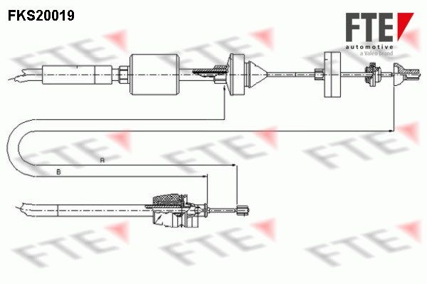 Nissan Koppelingkabel