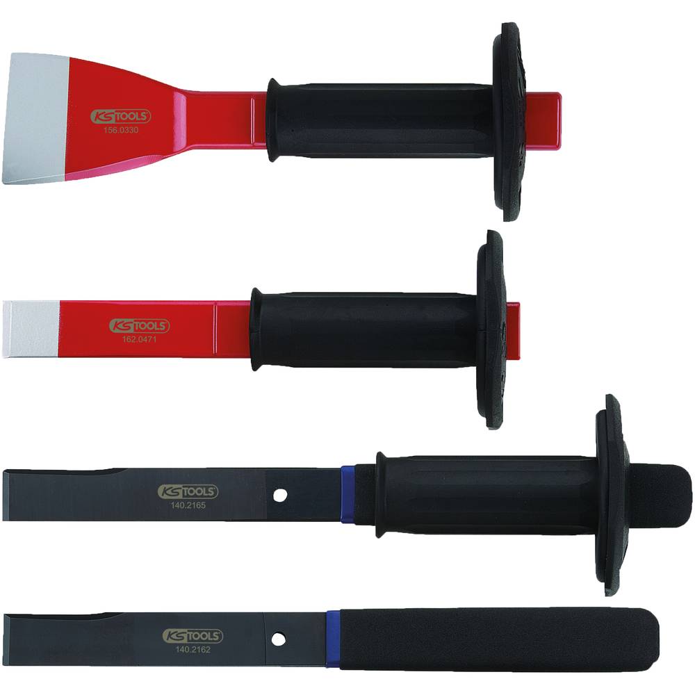 KS Tools 140.2145 Body-sleufbeitelset, 4-delig