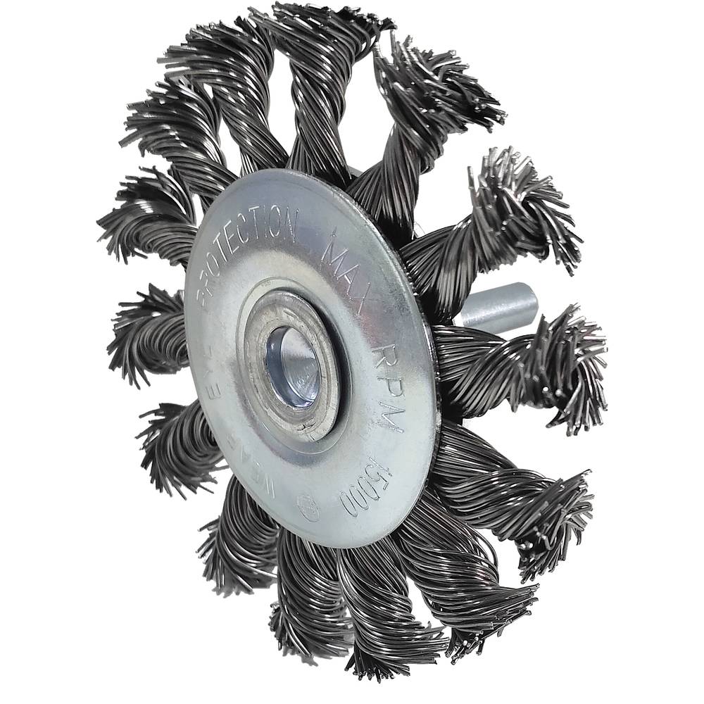 KS Tools 340.0039 Staaldraadborstel 0,5 mm, Ø 75 mm