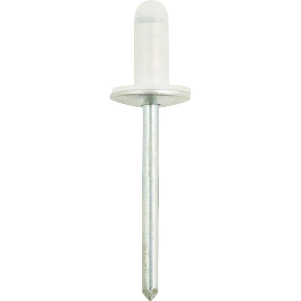 KS Tools 420.5781 Afdichtklinknagel met 12,8 mm flens universeel, verpakking van 50 stuks
