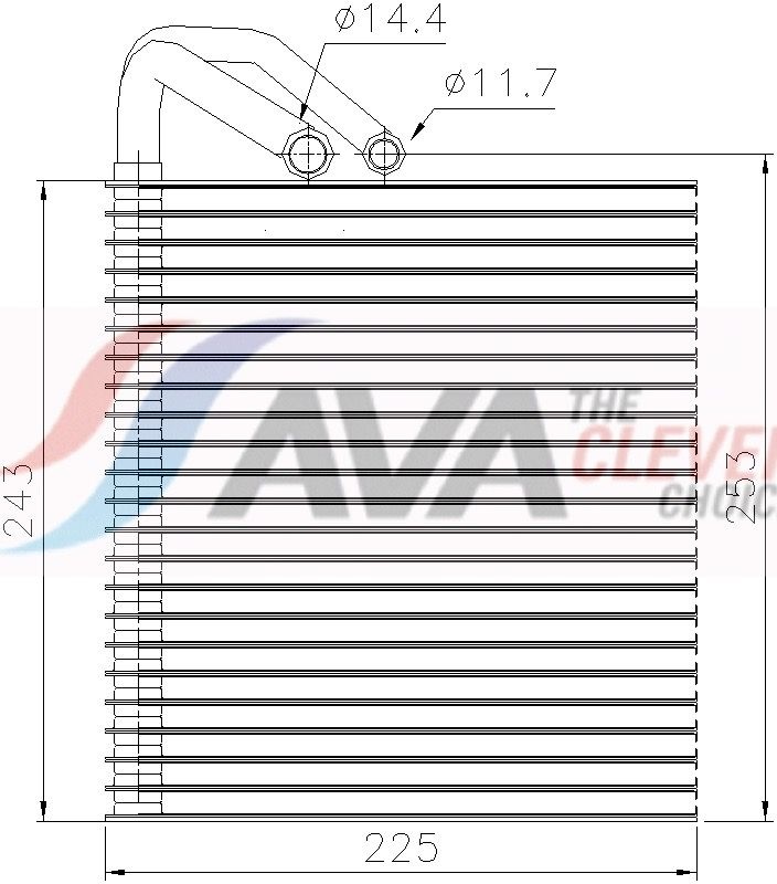 Mercedes-Benz Verdamper, airconditioning