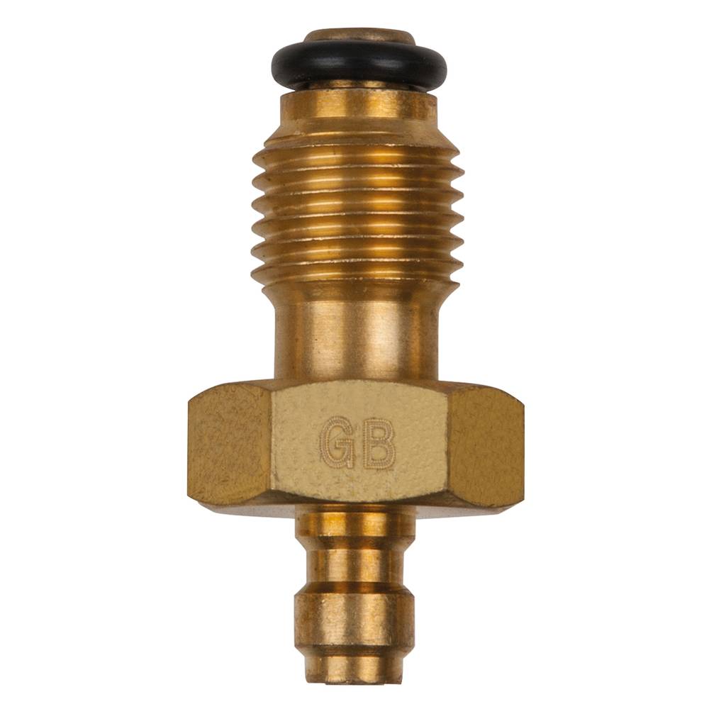 KS Tools 150.2343 Adapterstuk M14x1,5 buitenschroefdraad en 1/4 slangaansluiting met afdichtring