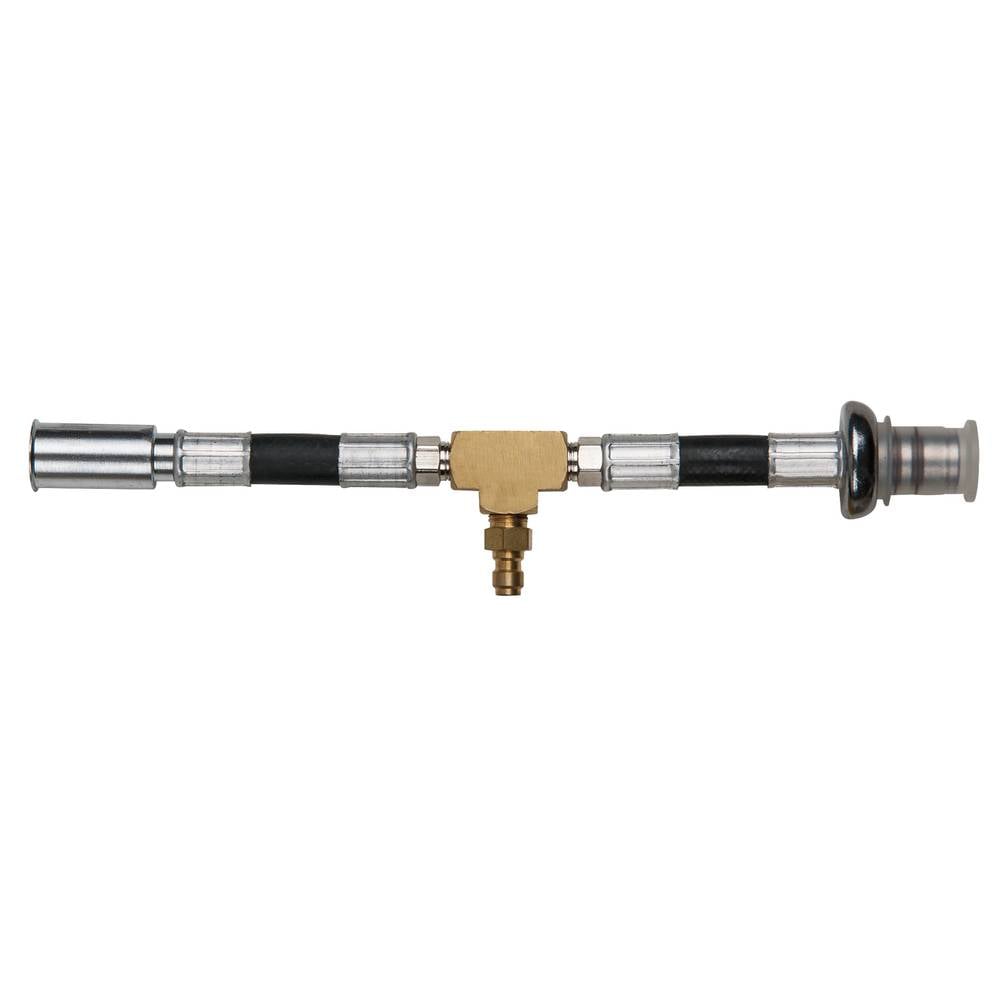 KS Tools 150.2364 Manometer-aansluitslang met 1/4 slangaansluiting voor universeel gebruik met 3/8 en 5/16 hogedrukslangaansluitingen