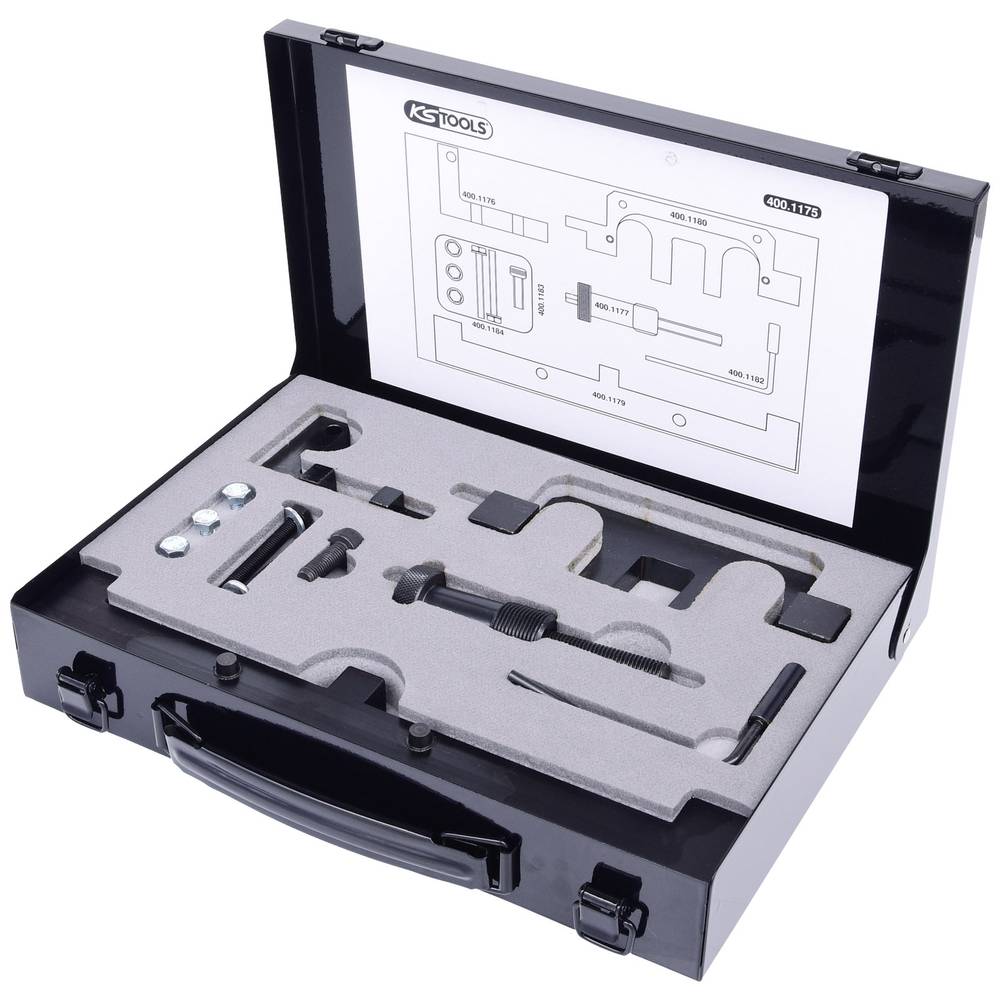 KS Tools 4001175 Motorinstelgereedschapsset voor BMW, 14-delig