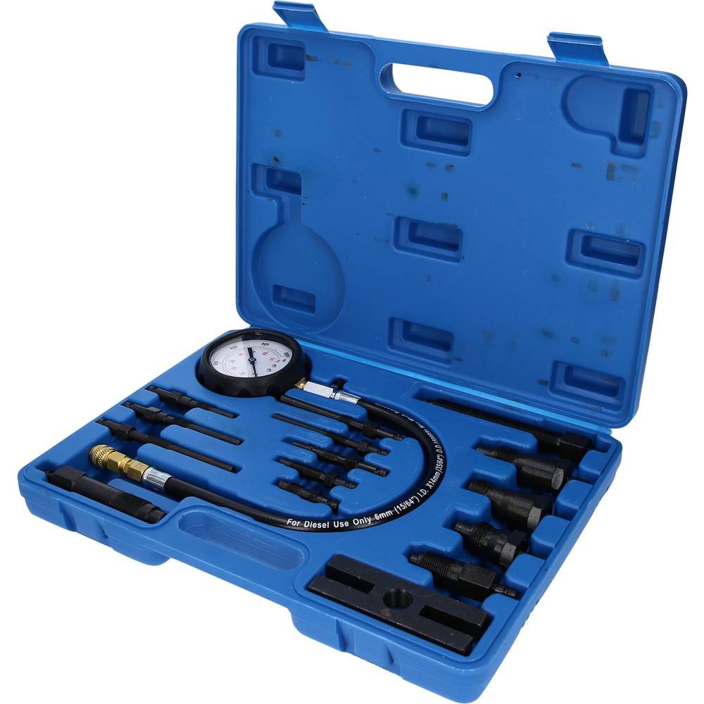 Brilliant Tools BT581000 Compressietestset voor dieselmotoren, 18-delig