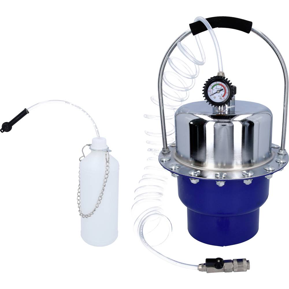 Brilliant Tools BT701260 Perslucht-remventilator met opvangfles