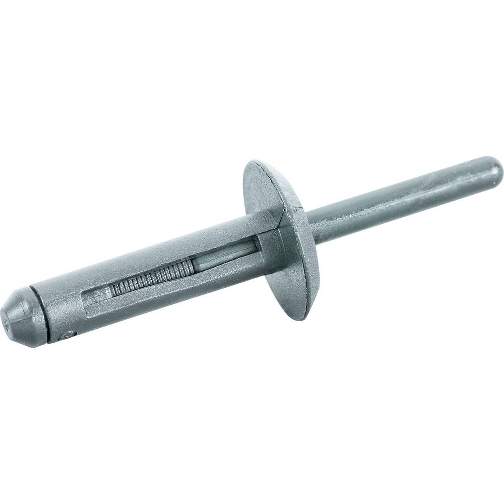 KS Tools 1509652 Reserveklinknagels verpakking van 10 stuks, 17,2 x 6,6 mm
